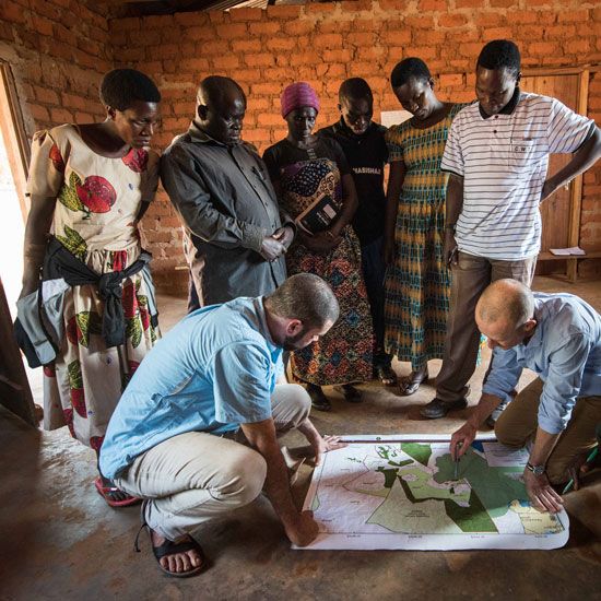 Carbon-Tanzania-Projektbesprechung